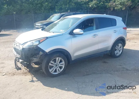2017 Kia Sportage Lx z USA, uszkodzony, nr VIN KNDPM3ACXH7064000